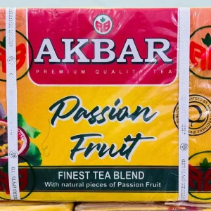 شاه چای مراکشی اکبر کارتنی 5 کیلو پشن فروت فله‌ای